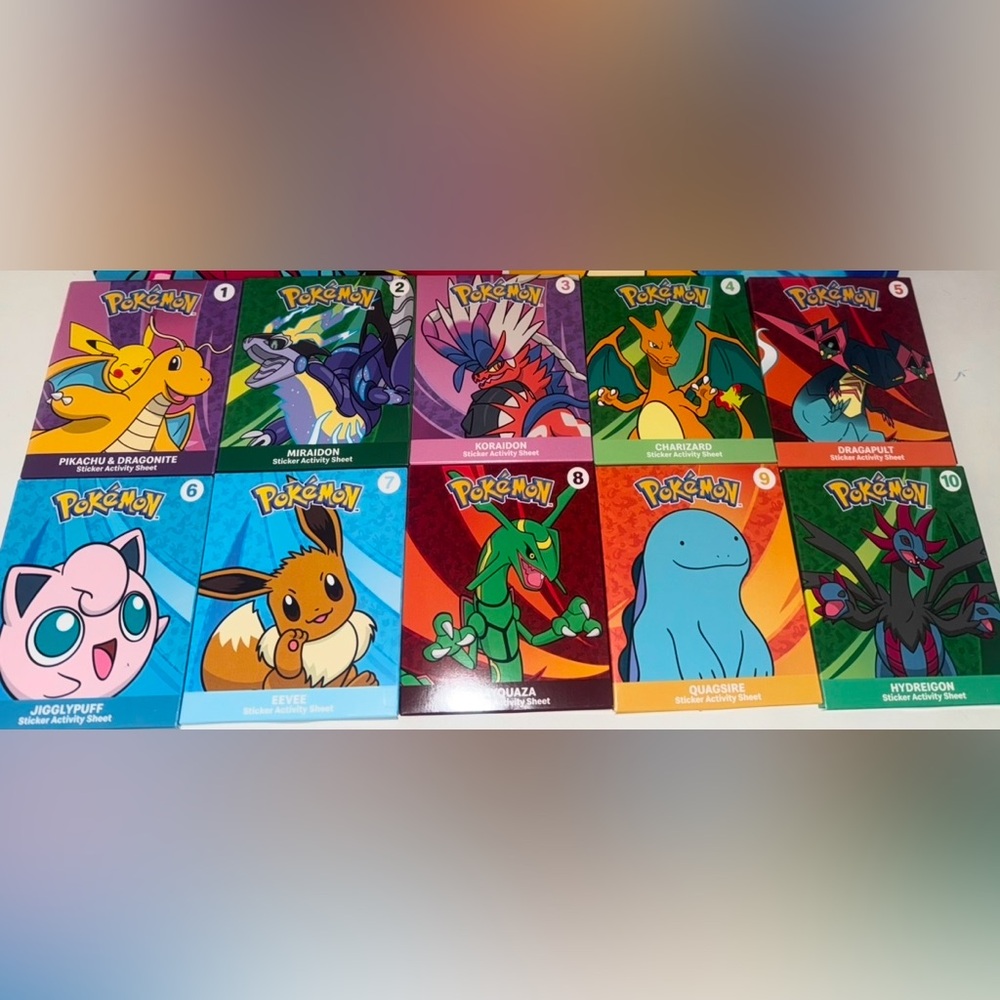 COPY - McDonalds 2025 Pokemon 10 pc full sealed set!